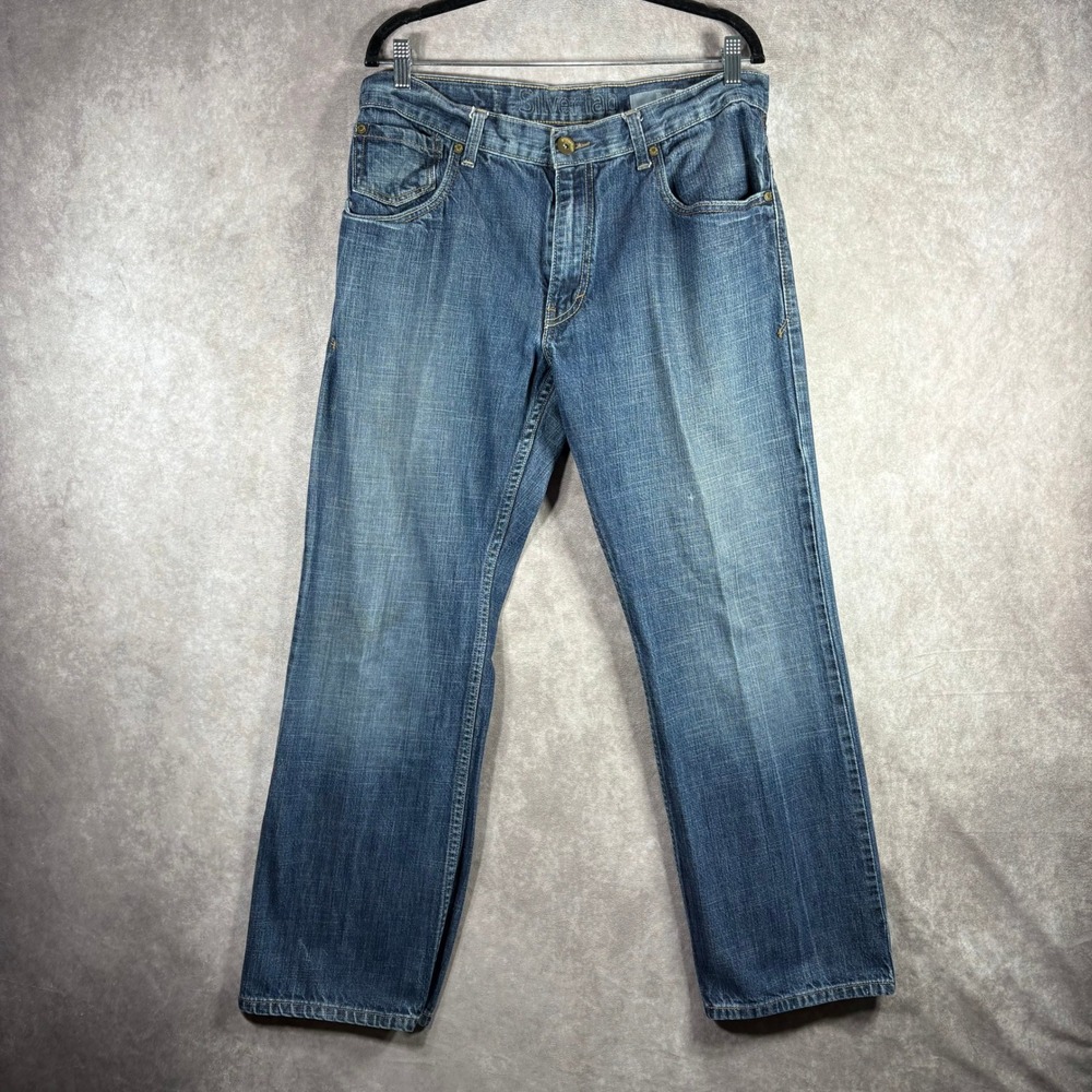Levi's SilverTab Jeans Mens 34x30 Blue Bootcut Denim Baggy Y2K Loose Fit Skater
